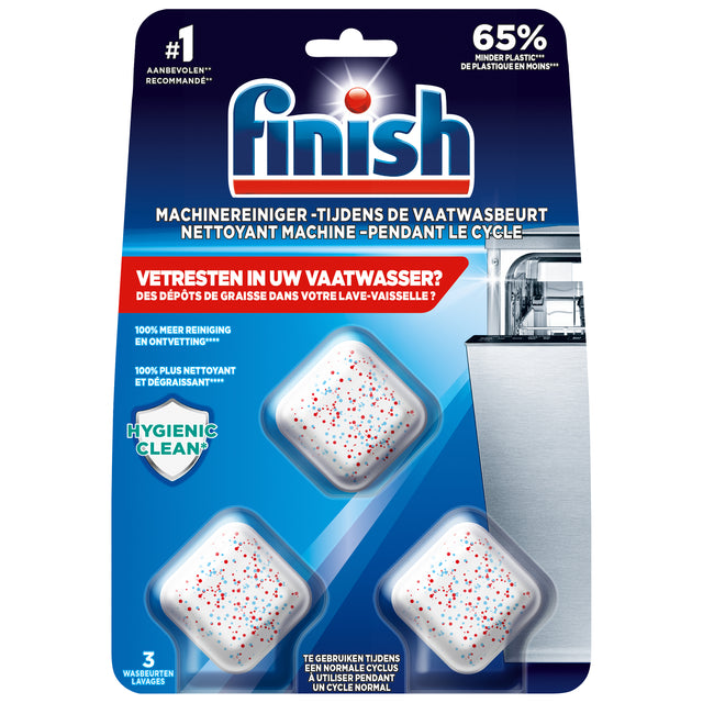 Finish - Spülmaschinenreiniger Tabs 3 Stücke