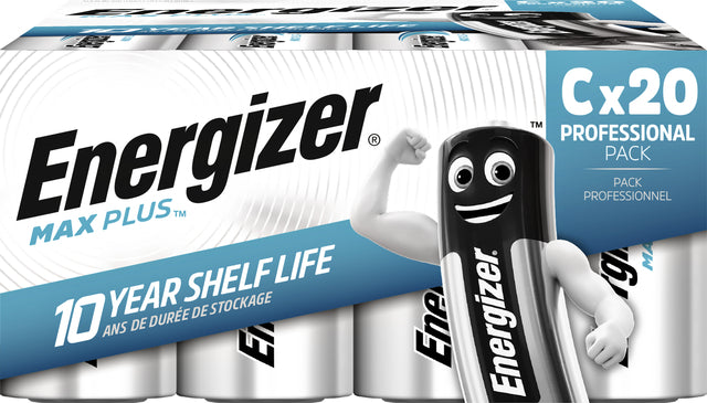 Energizer - Batterie Max plus C Alkaline 20st