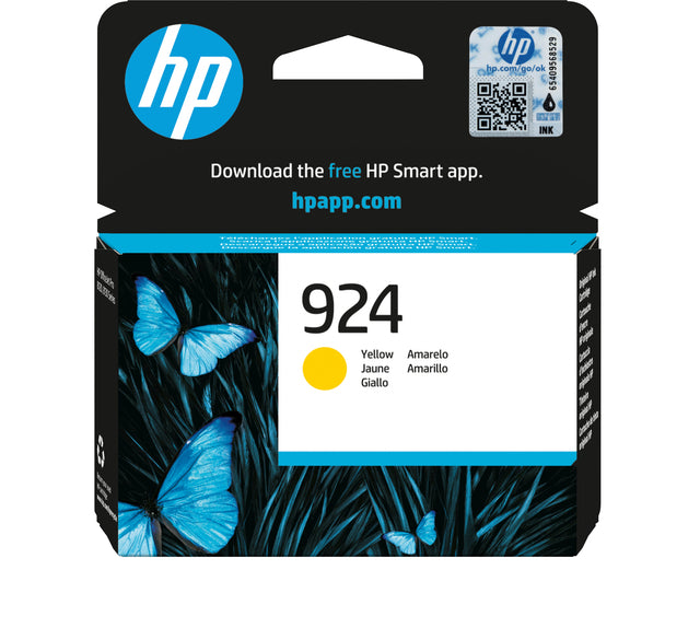 HP - Inkcartridge 4K0U5ne 924 Gelb