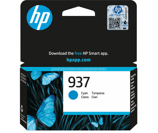 HP - Inkcartridge 4S6W2NE 937 Blau