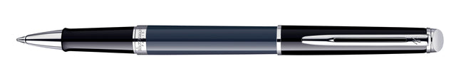 Waterman - Rollerpen Hemisp -Farbblock CT F SW -bl -Bl