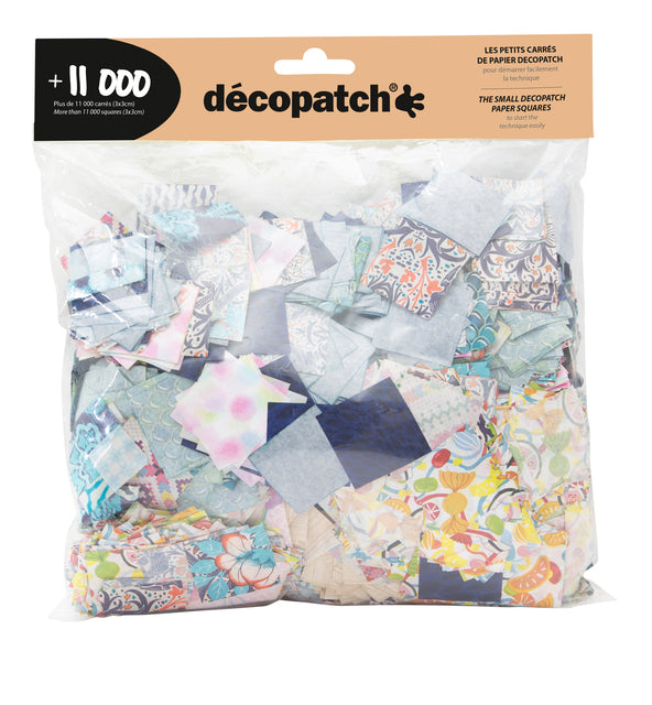 DecoPatch - Hobbypapier Décopatch 3x3cm 11.000 Stück Asd