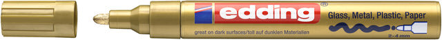 EDDING -Filz -Tip 750 Farbe kreative Runde 2-4mm Gold