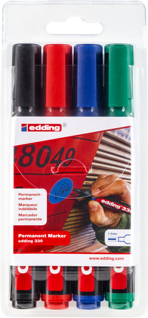 Edding -Filz -Tip Pen 330 schräg 1-5mm Assorti