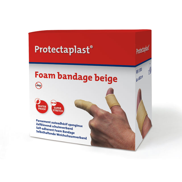 ProtectAPLAST - Foamverband Proteclast Beige 6cmx4,5 m