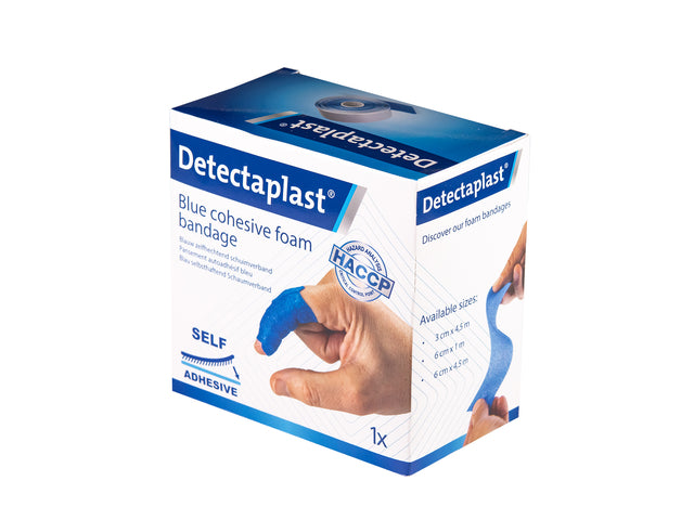 DETECTA -LADE - Schaumverbindung Blaues DetClast 6cmx4,5 m
