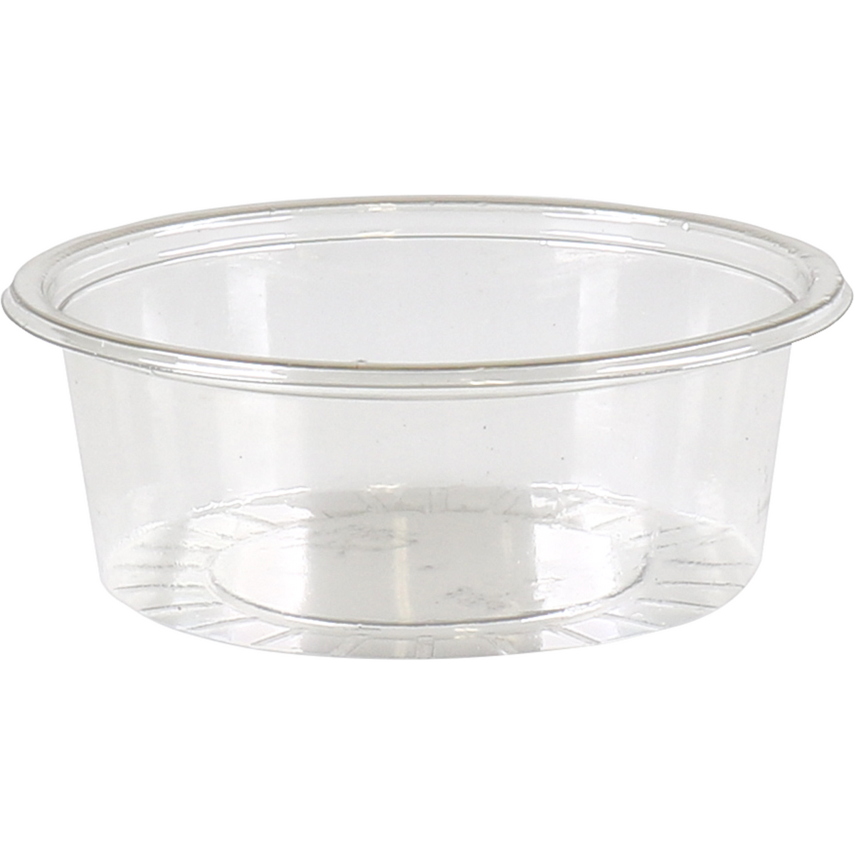 Klika - Cup | Recyceltes Haustier | 50 ml | Ø 75 mm | Transparente 1000 Stücke