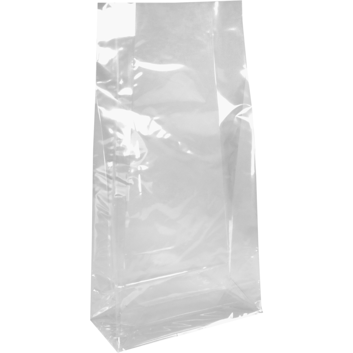 Klika - Bag | Blockbodenbag OPP | 21/4 | 5x41cm | 40my | Transparente 250 Stück