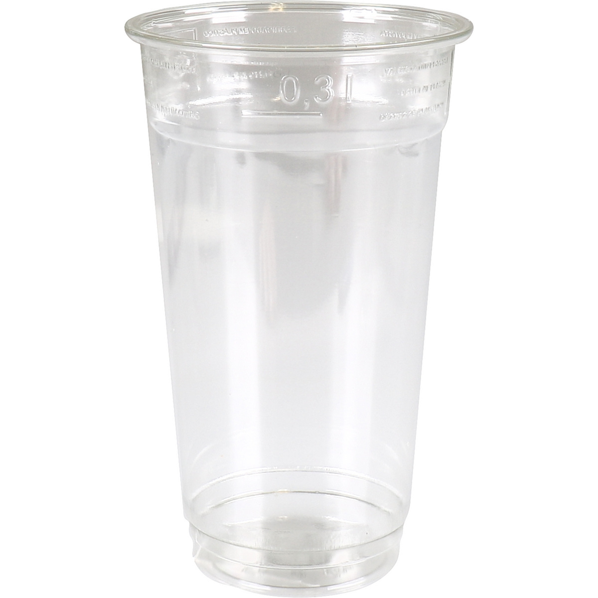 Glas | Recyceltes Haustier | 128 mm | 0,3L | Transparent 1250 Stücke