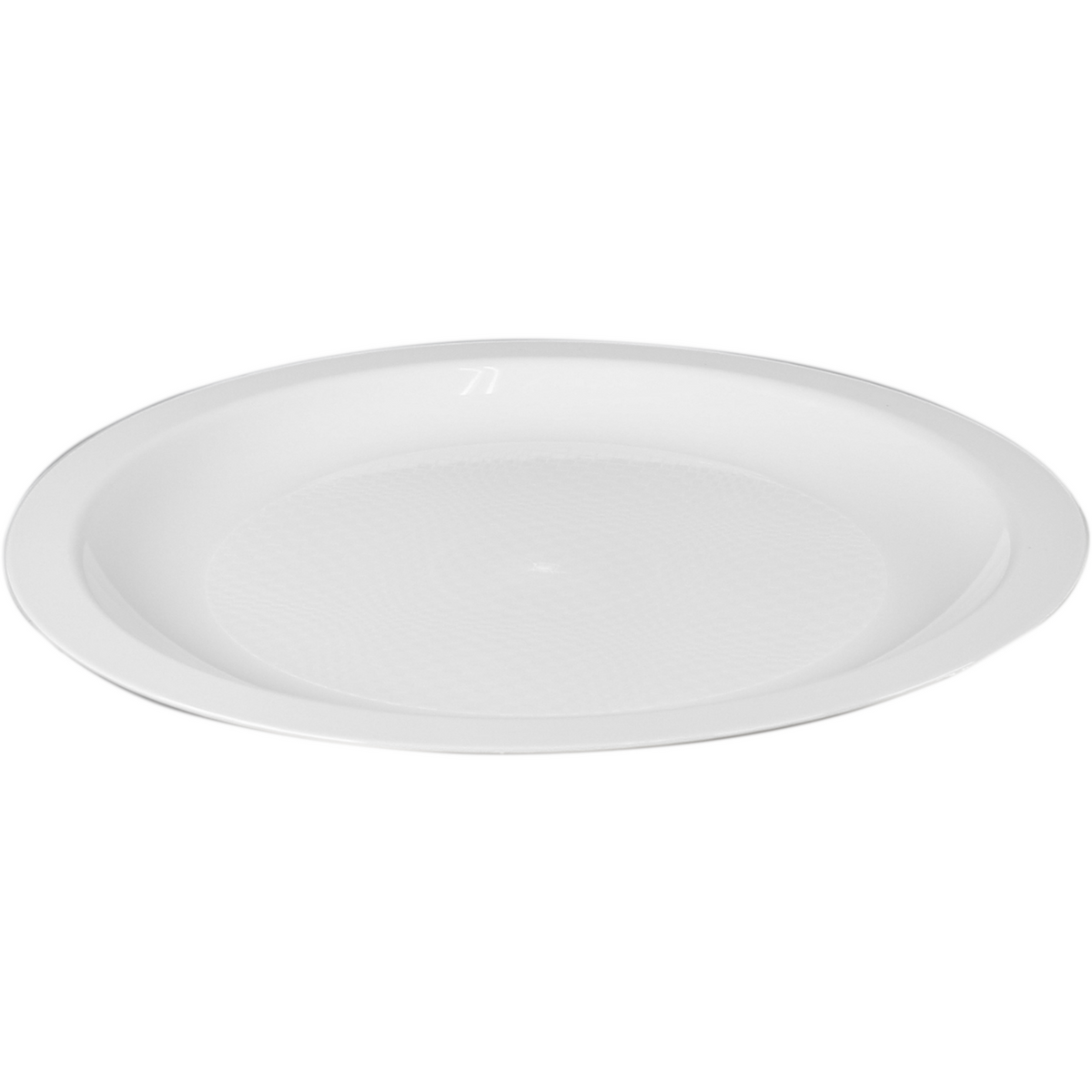 Goldplast Board | Dessertbrett Verwenden & wiederverwenden | Wiederverwendbar | Runde | 1-profession pp | Ø18cm | Weiß | 25 Stücke