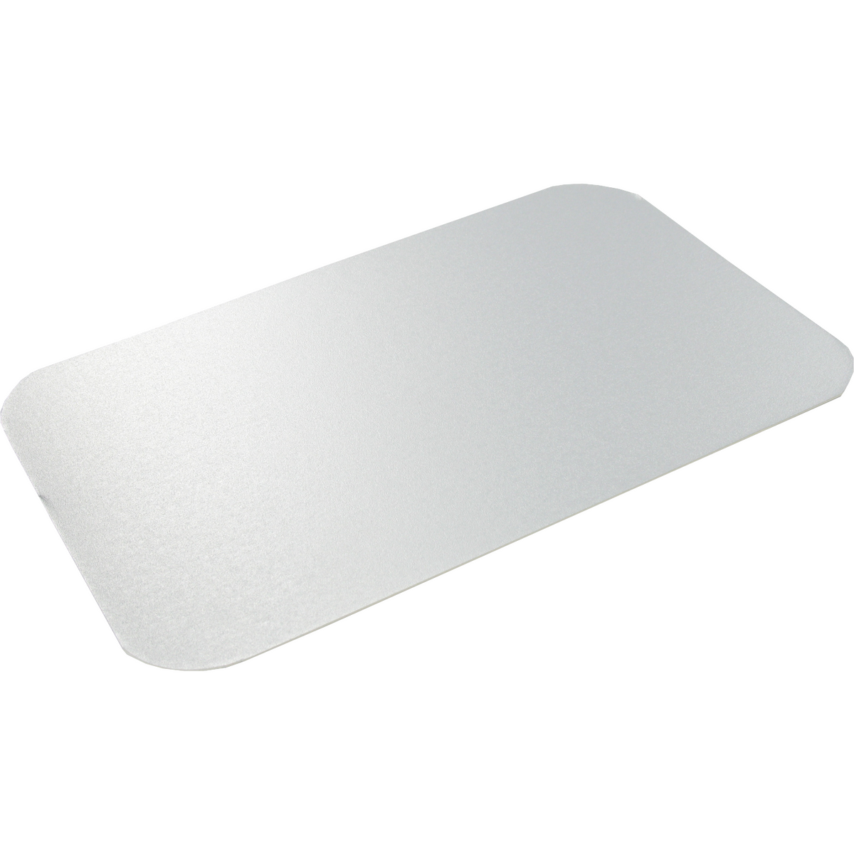 Deckel | Aluminium rechteckig Silber | 1000 Stücke