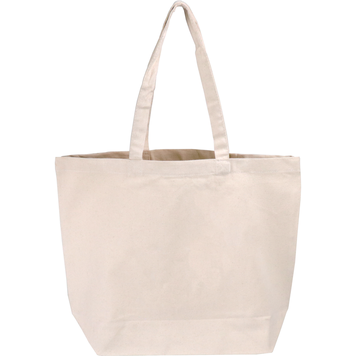 Klika - Shopper | Baumwolle | 48x 15x38cm | Natürlich | 10 Stücke