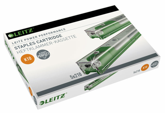 Staples Leitz Kassette K10 26/10 verzinkt 1050 Stücke