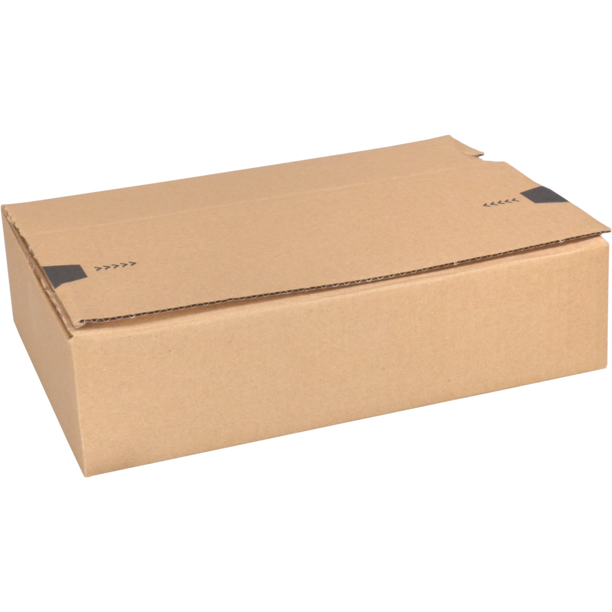 SENDFORE® Postal Package Box | A5 | Golfkarton | 229x164x50mm | Braun | 10 Stück