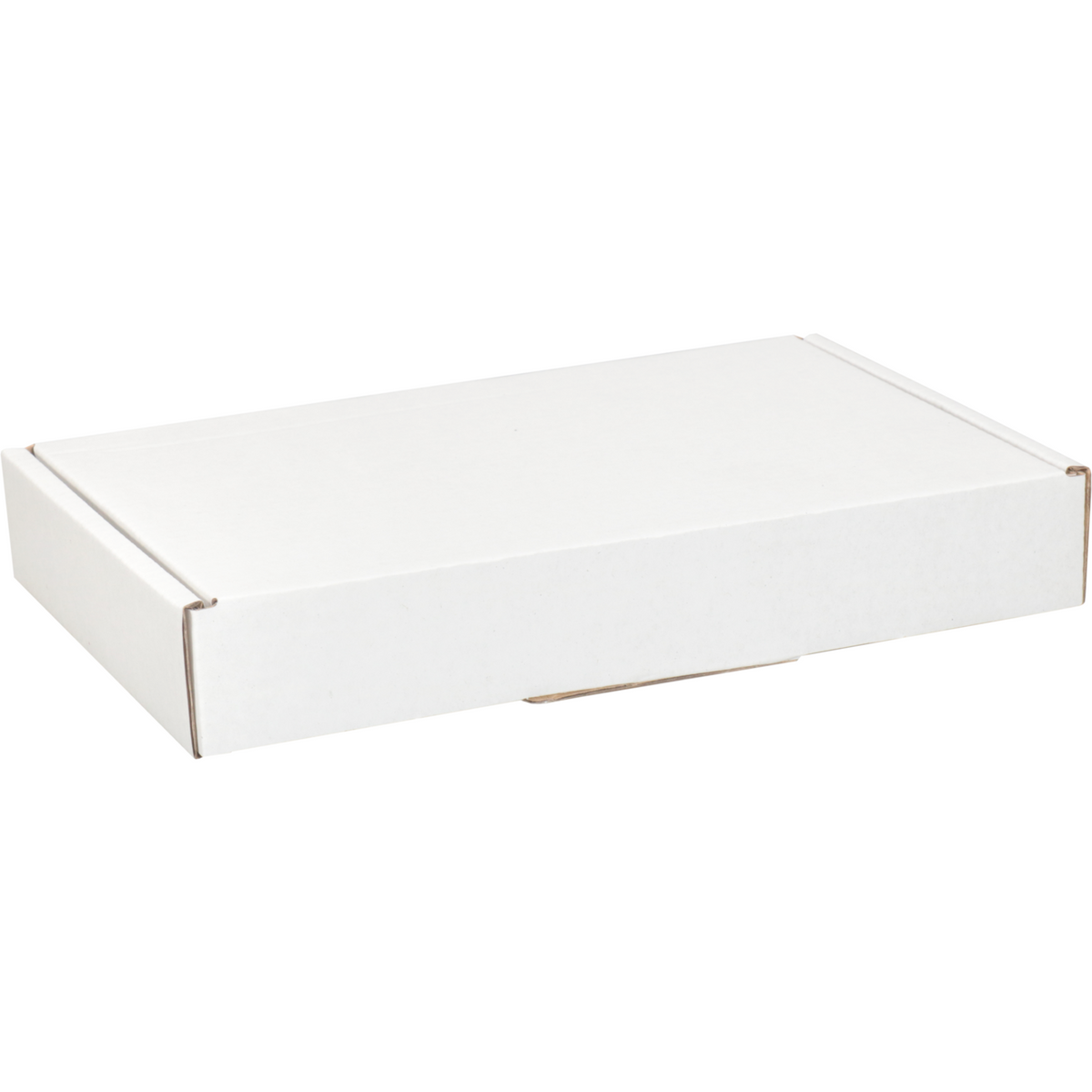 SENDFORTE® Letterbox Box A6 | Golfkarton | 180x115x28mm | mit Ventil | Single Golf | Weiß | 50 Stück