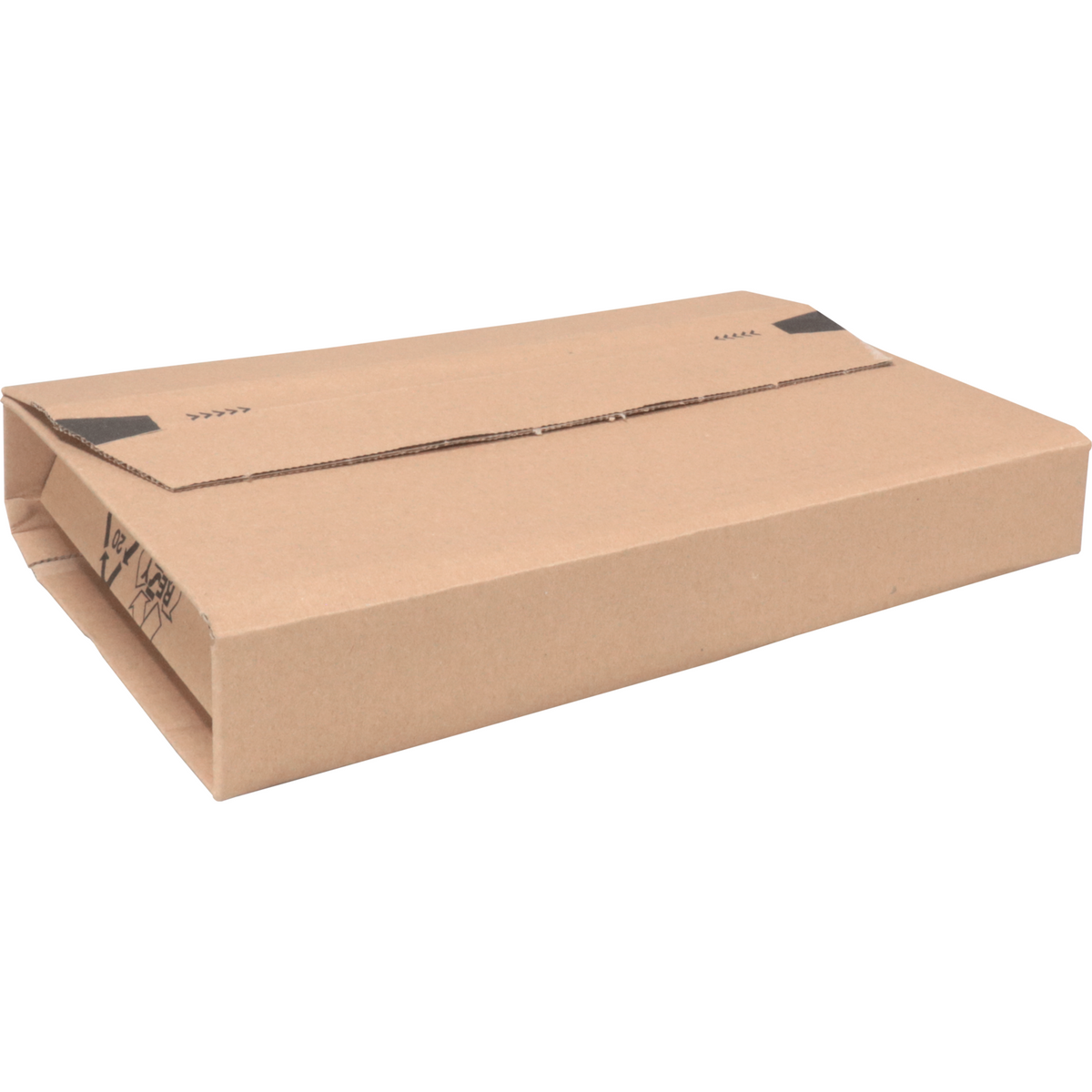 SENDFORE® Book Packing | Golfkarton | 217x155x60mm | Braun | 25 Stücke