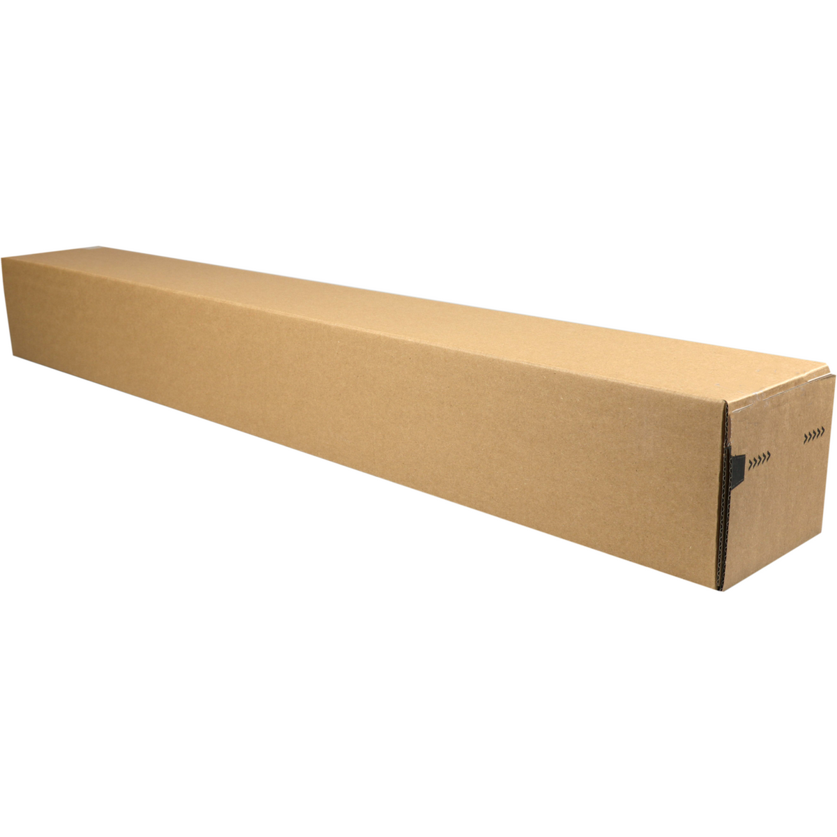 SENDPORORE® - Tube | Golfkarton | Quadrat | 105x105x860mm | Braun | 10 Stücke