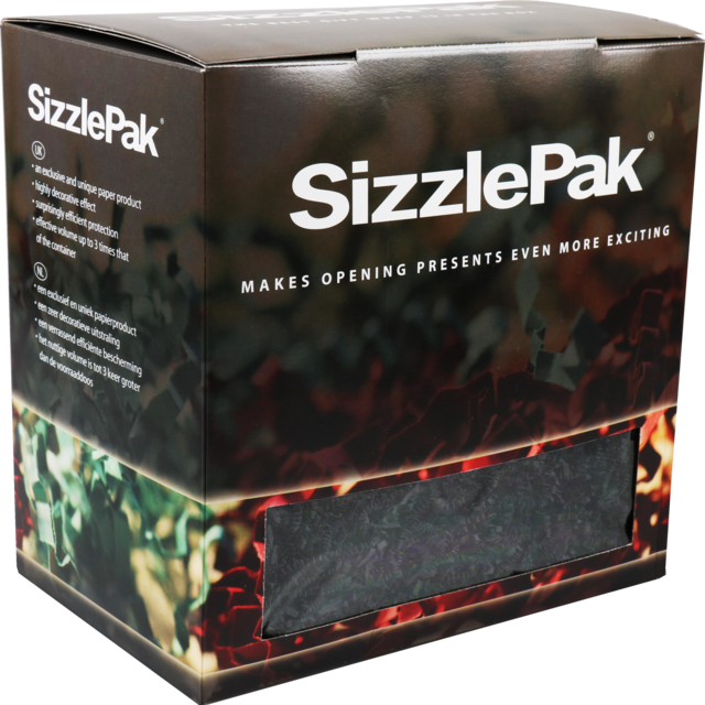 Sizzlepak® - Füllmaterial | Papier 1,25 kg | Schwarz