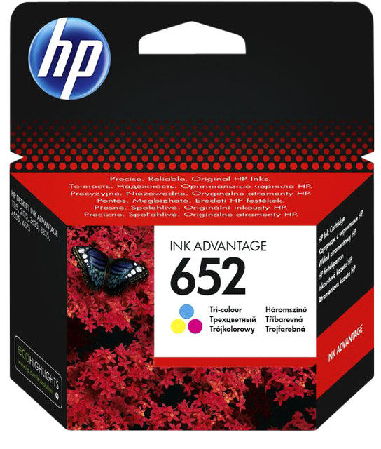 Tintenpatrone F6v24ae 652 Farbe