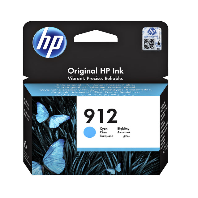 Inkcartridge HP 3yl77ae 912 Blau