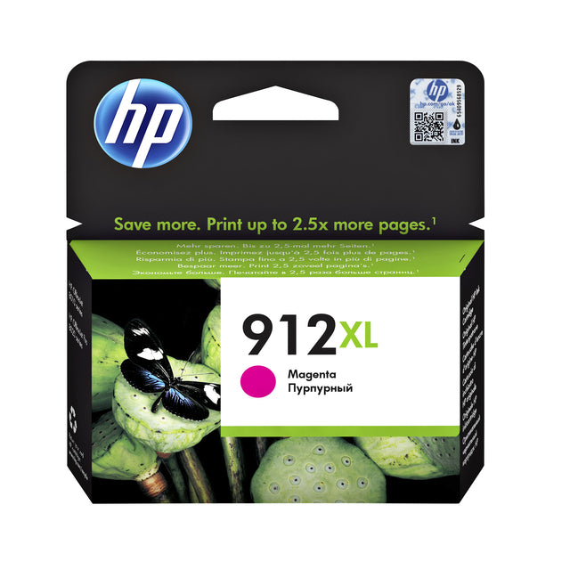 Tintenpatrone HP 3yl82ae 912xl rot