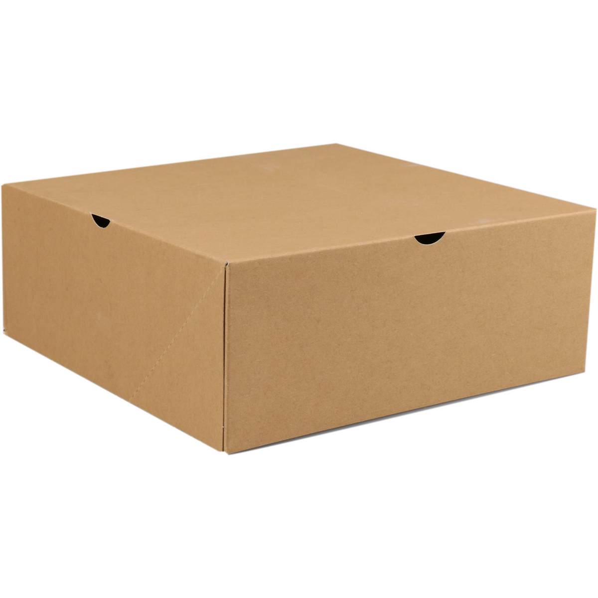 Klika - Pack Box | Karton | 26x26x10cm | ohne Fenster braun | 100 Stück