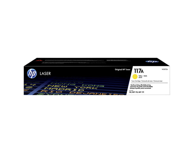 Tonercartridge HP W2072A 117A Gelb