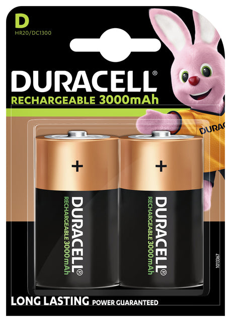 Batterie wiederaufladbar Duracell 2xd 3000mah Plus