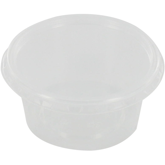 Bak | Pp | 80 ml | Ø72mm | Plastikbecher | 35 mm | Transparent 500 Stücke