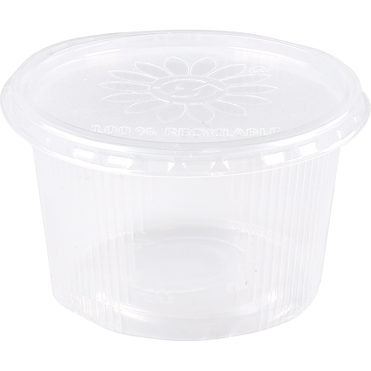 Bak | Pp | 300 ml | Ø101mm | Rippelcup | Transparent 250 Stück