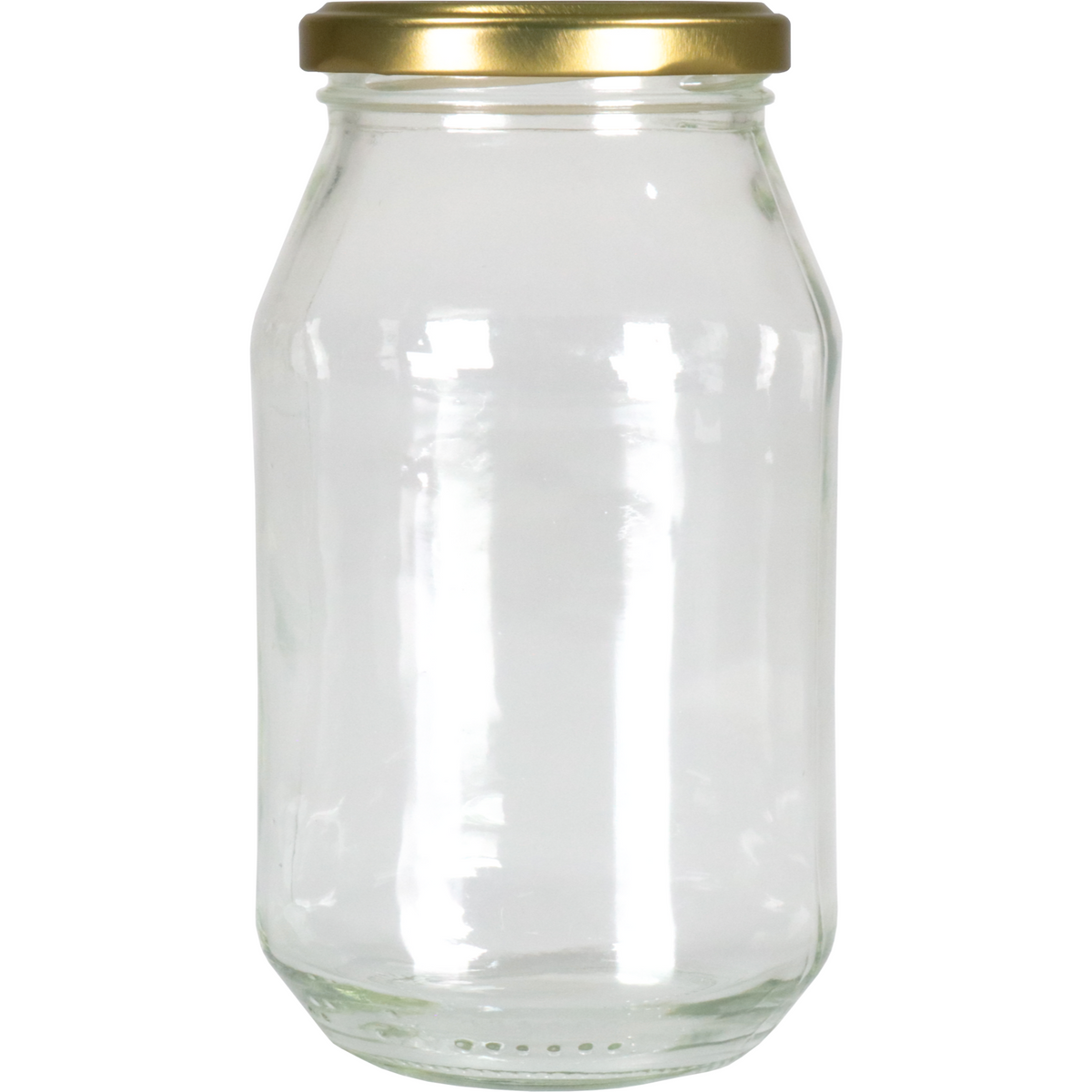 Klika - Pot | Glas | 500 ml | mit Deckel | Transparente 50 Stück