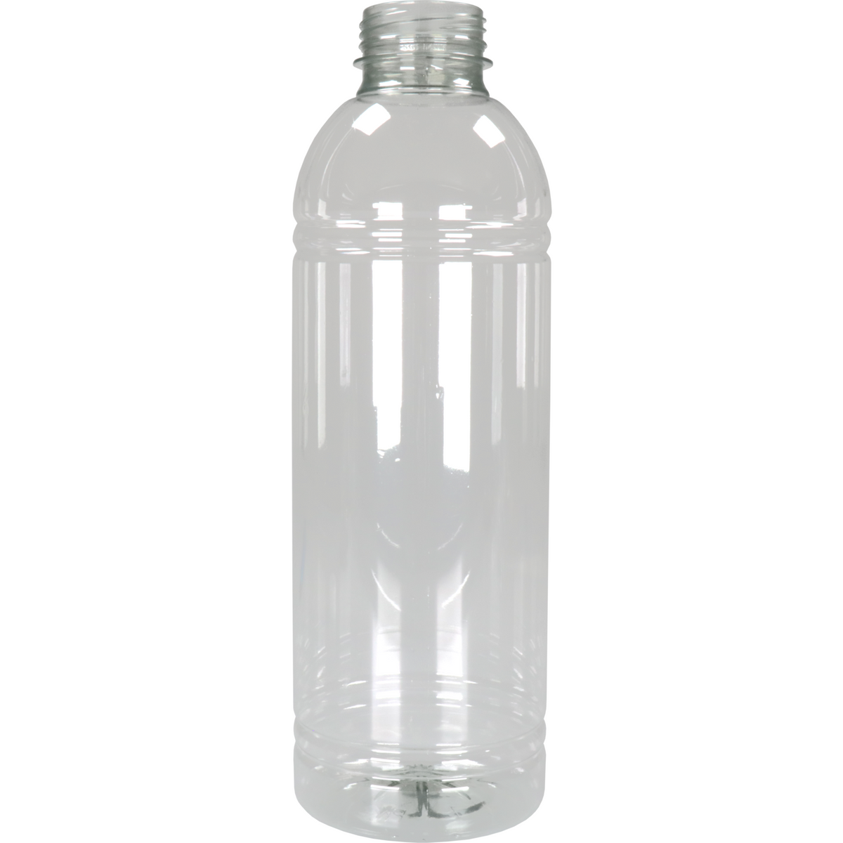Klika - Flasche | Haustiere | Recyceltes Haustier | ohne Kappe | 1000 ml | Transparente 980 Stücke
