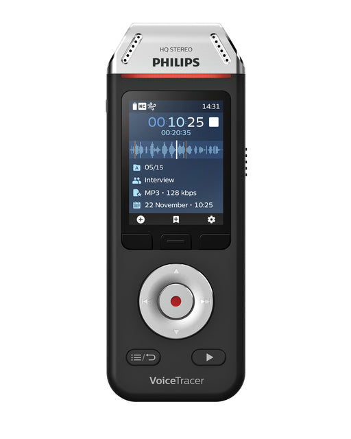 Digital Voice Recorder Philips DVT 2110 für Interviews