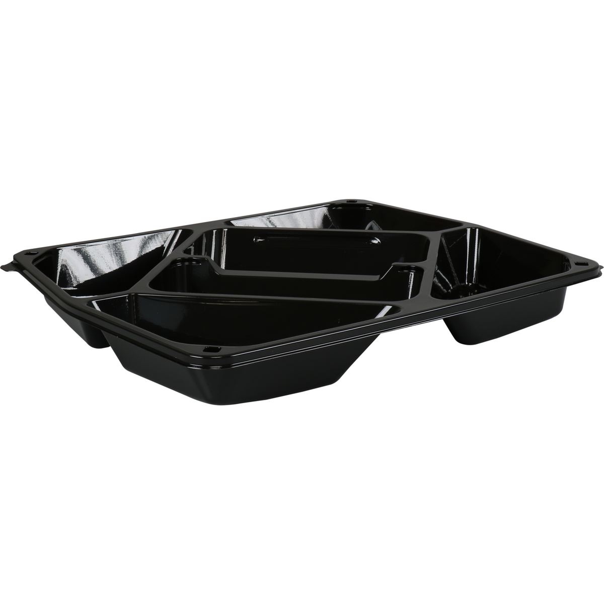 Klika - Skala | Catering Scale 6-Profession | Recyceltes Haustier | 320x265x40mm | Schwarz | 100 Stück