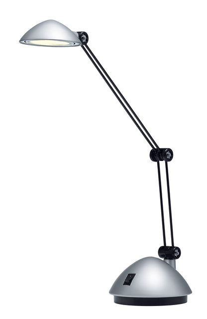 Bureaulamp Hansa führte Raum Silber