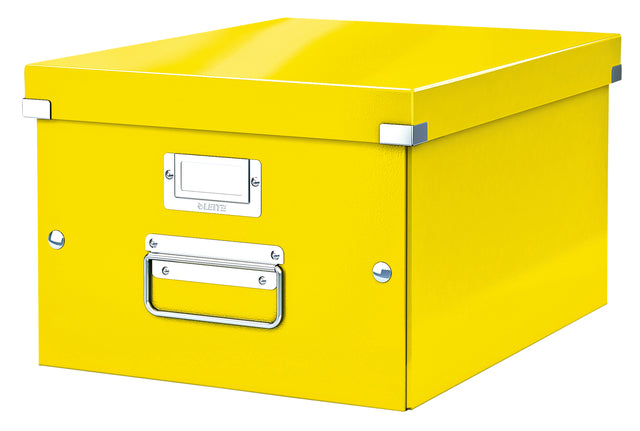 Speicherbox Leitz Wow Click & Store 281x200x370mm Gelb