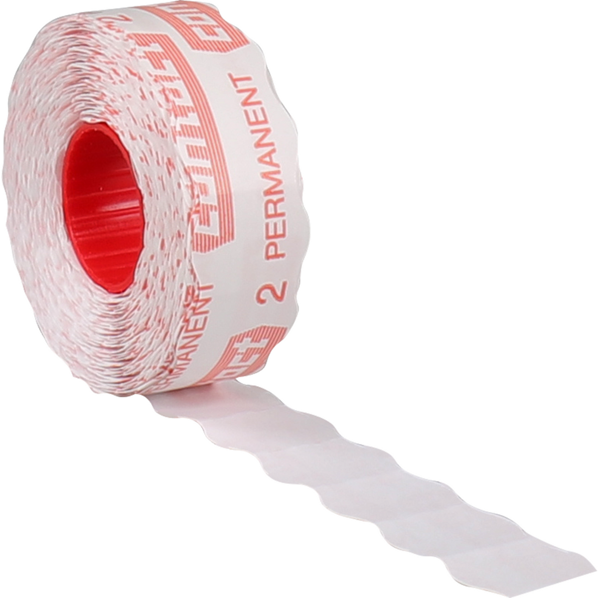 Kontakt - Etikett | Preisetikett Papier permanent 22x16mm | Weiß | 24 rol