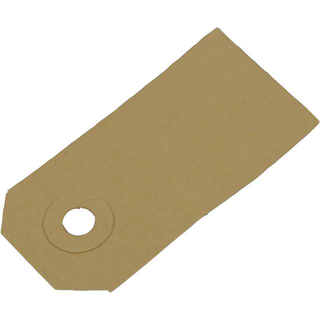 SENDFORTE® - Preiskarte | Papier 80x38mm | Braun | 1000 Stücke