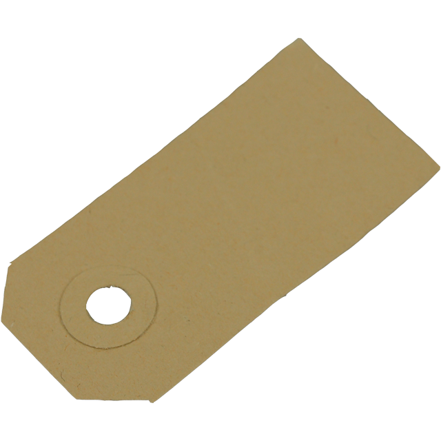SENDFORTE® - Preiskarte | Papier 110x55mm | Braun | 1000 Stücke