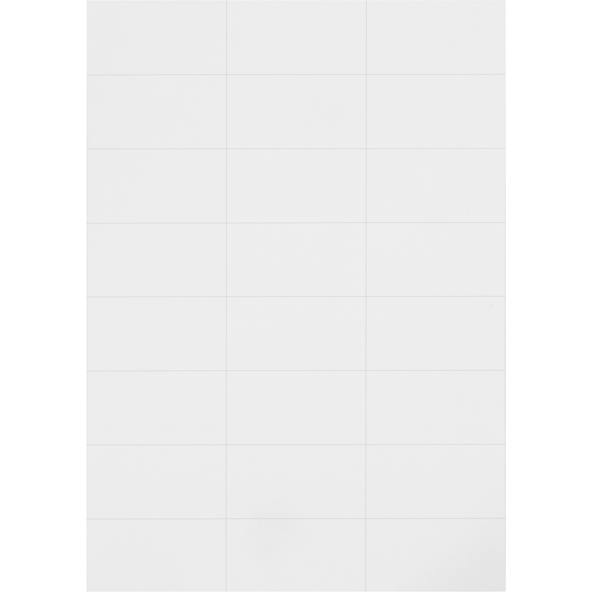 Klika - Label | Papier 70x37mm | Weiß | 2400 Stücke