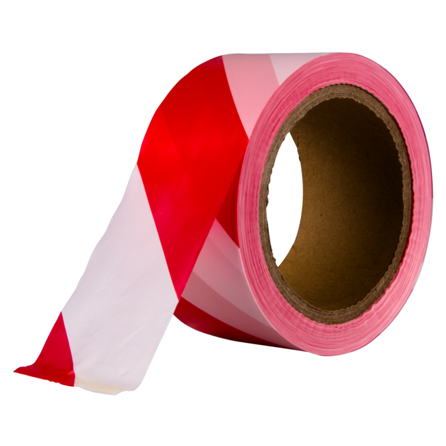 HPX Sales Ribbon | Ldpe | 50 mm | 100 m | weiß Rot