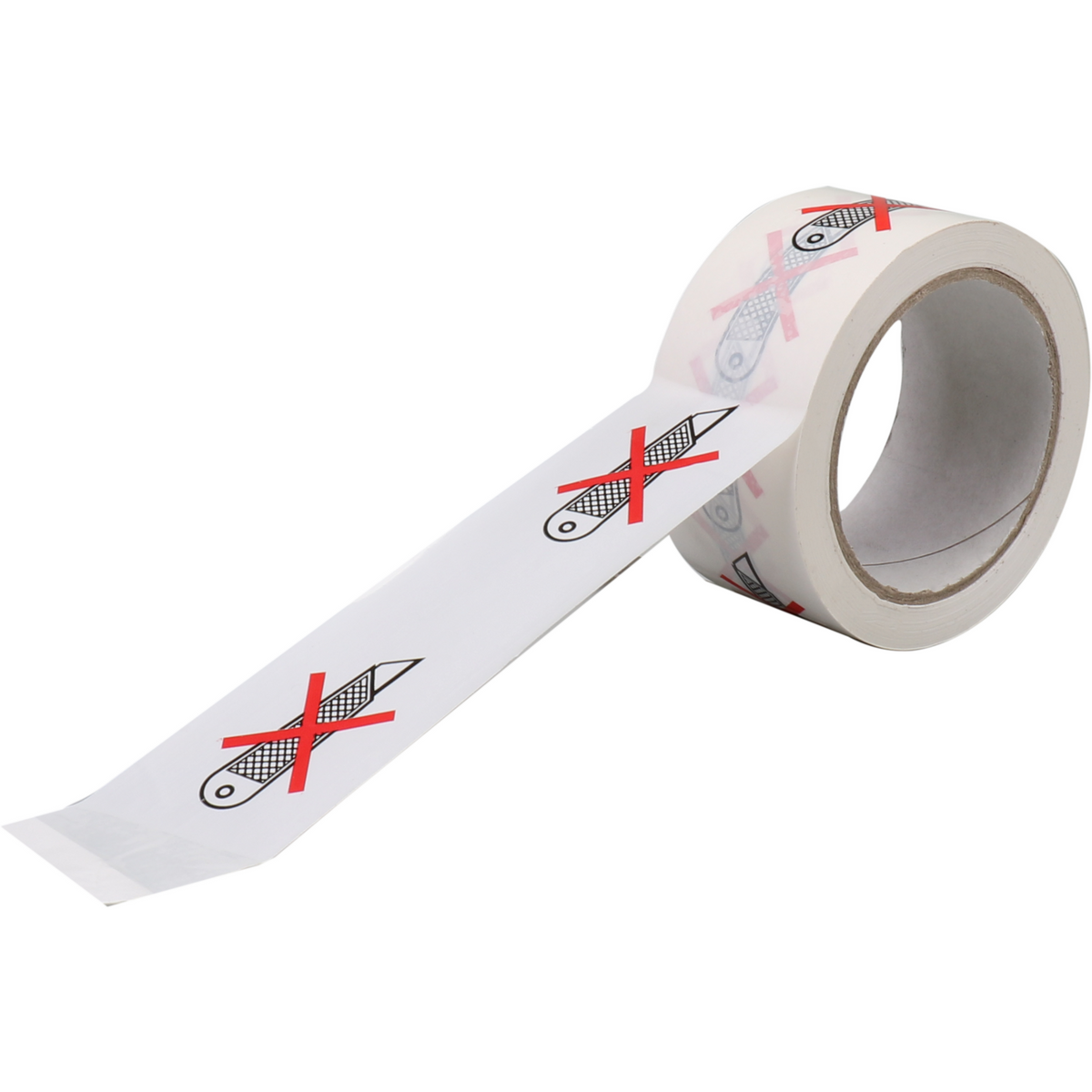 Klika - Box -Verschluss | PVC | 50 mm | 66m | Weiß | 6 Stücke