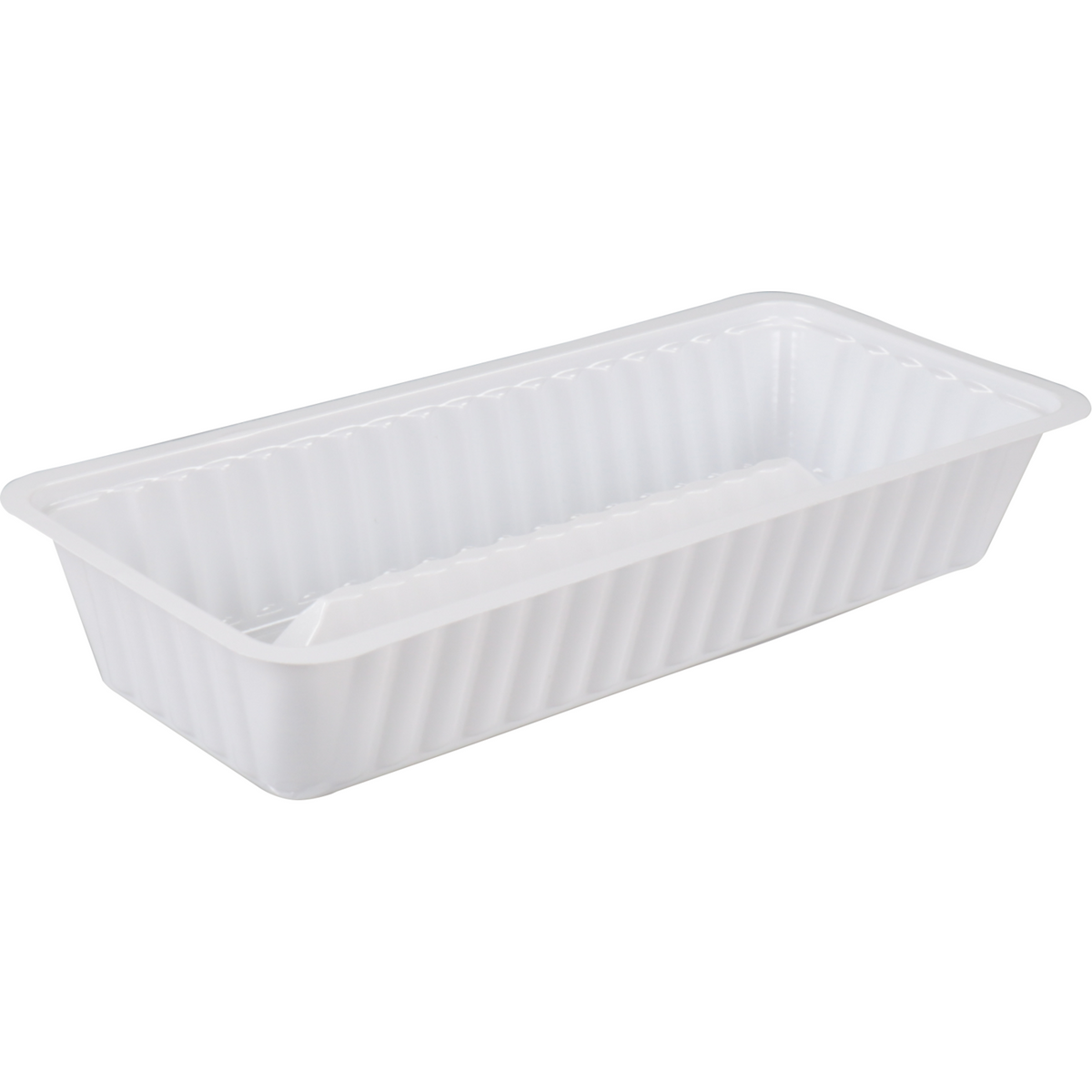 Klika - Bak | Ps | A19 | Snack Bin 204x95x36mm | Weiß | 250 Stück
