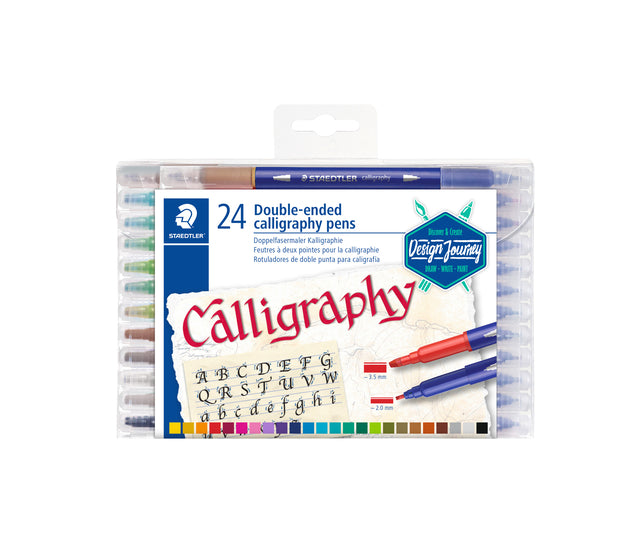 Kalligraphie Staedtler Duo Punkte 2,0 und 3,5 mm ASD