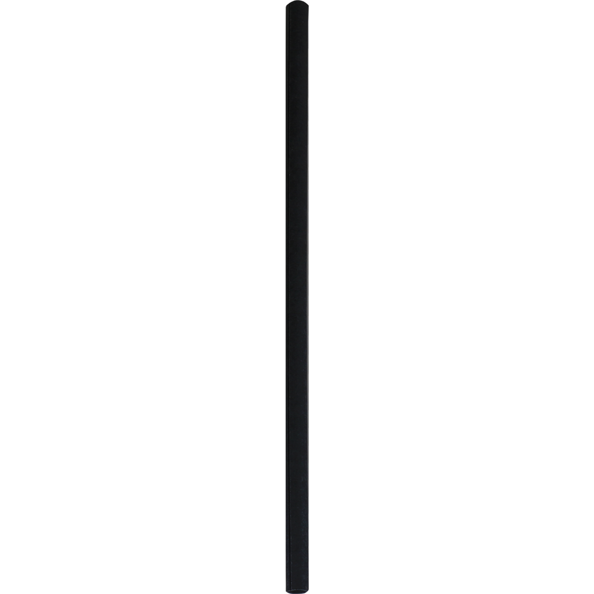 DEPA - Rietje | Trinkrohrpapier 230 mm | Ø7mm | Schwarz | 125 Stücke