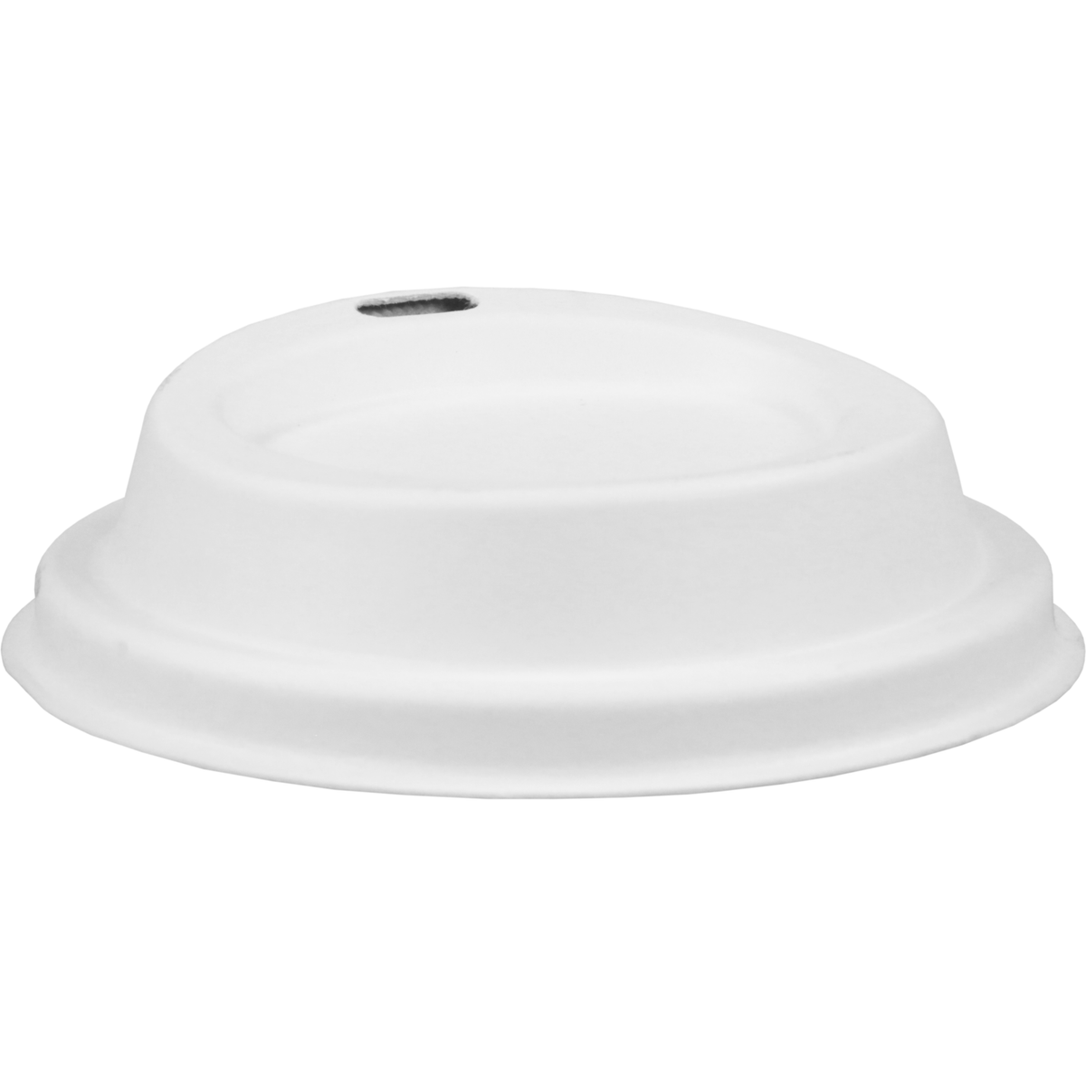 Depa - Deckel | Bagasse (Zuckerrohrzellstoff) Ø90mm | Weiß | 50 Stück