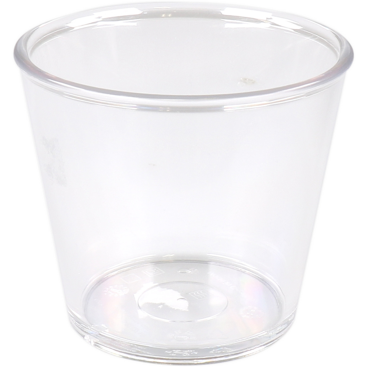 Ornamin - | Tasse | San | Wiederverwendbar | Unzerbrechlich | 250 ml | kristallklare 10 Teile