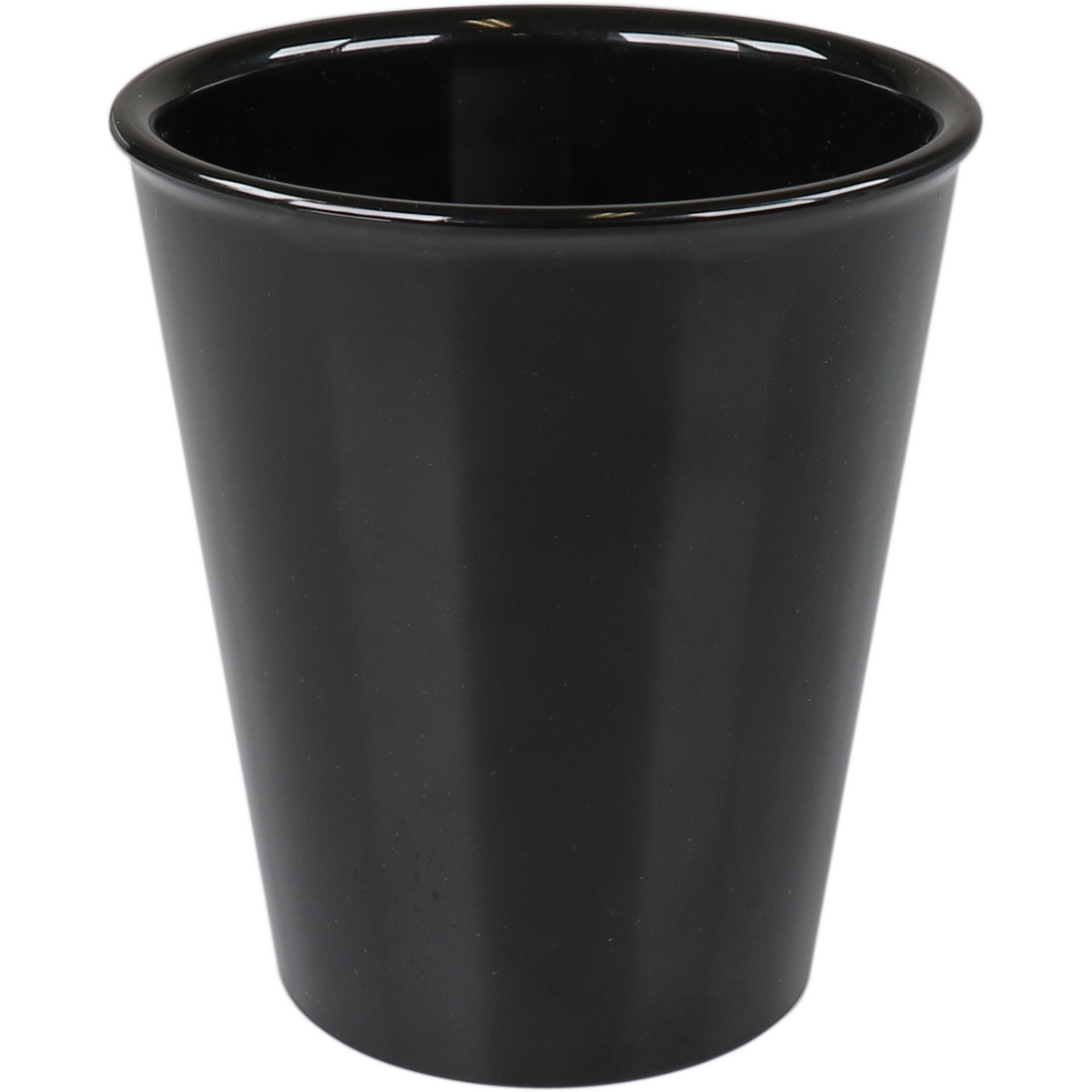 Ornamin - | Tasse | San | Wiederverwendbar | Unzerbrechlich | 300 ml | Schwarz | 10 Stücke