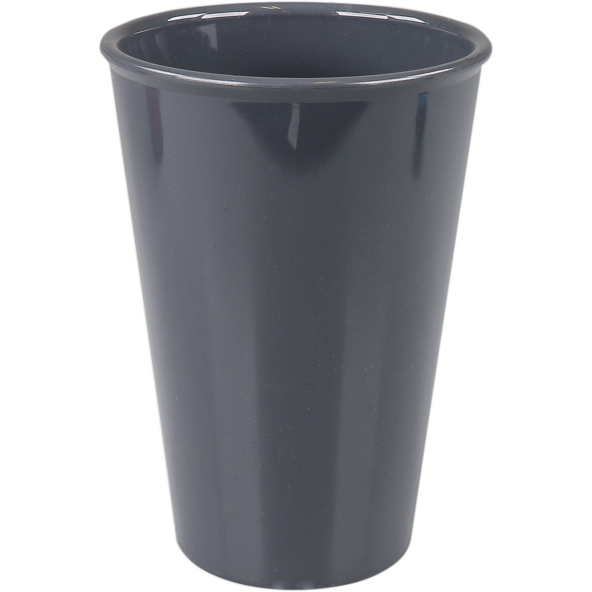 Ornamin - | Tasse | San | Wiederverwendbar | Unzerbrechlich | 400 ml | Grau | 10 Stücke