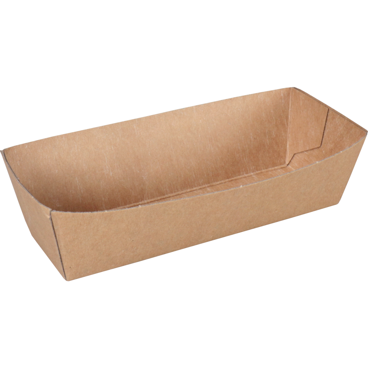 Klika - Bak | Karton | A5 | Snack Bin 105x33x30mm | Braun | 100 Stück